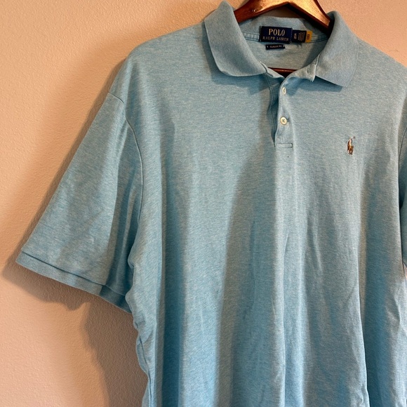 Polo Ralph Lauren Other - POLO RALPH LAUREN Classic Fit Men’s Soft Touch Interlock Polo Shirt  XL EUC